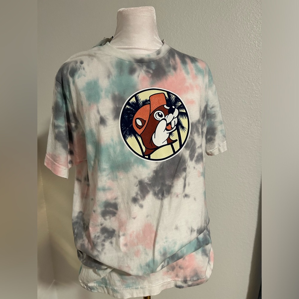 Bucees Tie dye short sleeve tee shirt
